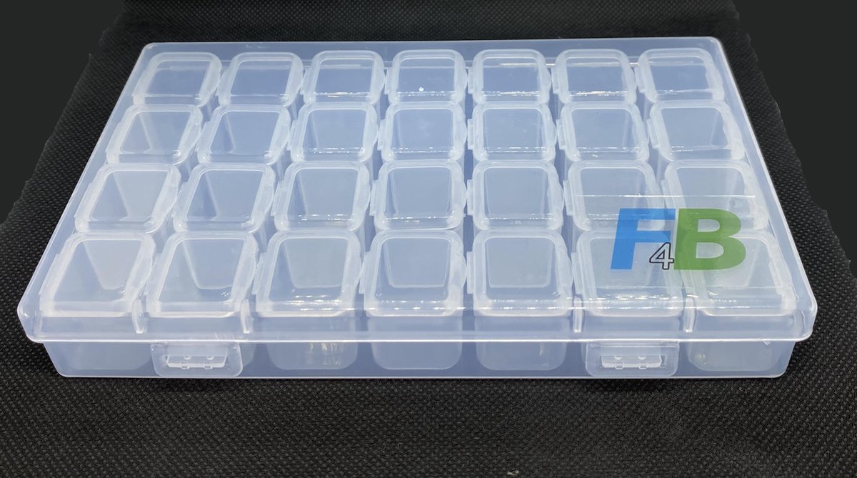   Diamond Painting opbergdoos | Sorteerdoos | 28 bakjes